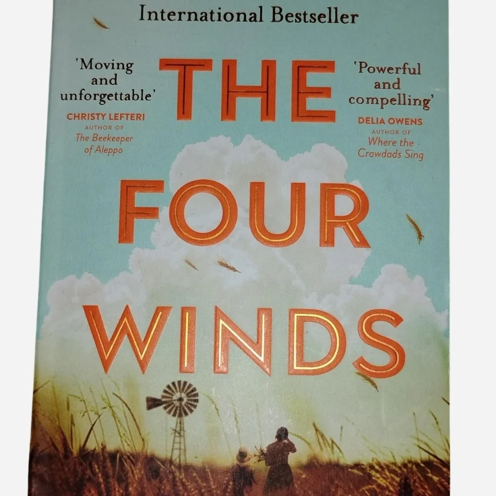 Paperback copy of The Four Winds by Kristin Hannah